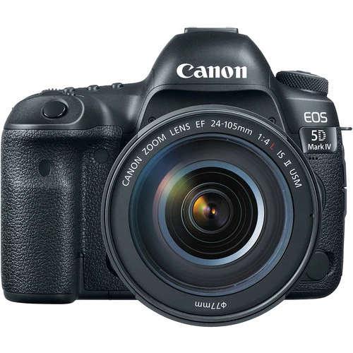 Canon EOS 5D Mark IV DSLR Camera with 24-105mm f4L II Lens